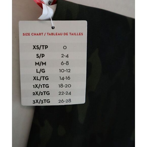 Spanx FL3515 Sz M (6-8) Green Camo Look at Me Now High-Waisted Seamless Leggings - Picture 8 of 8